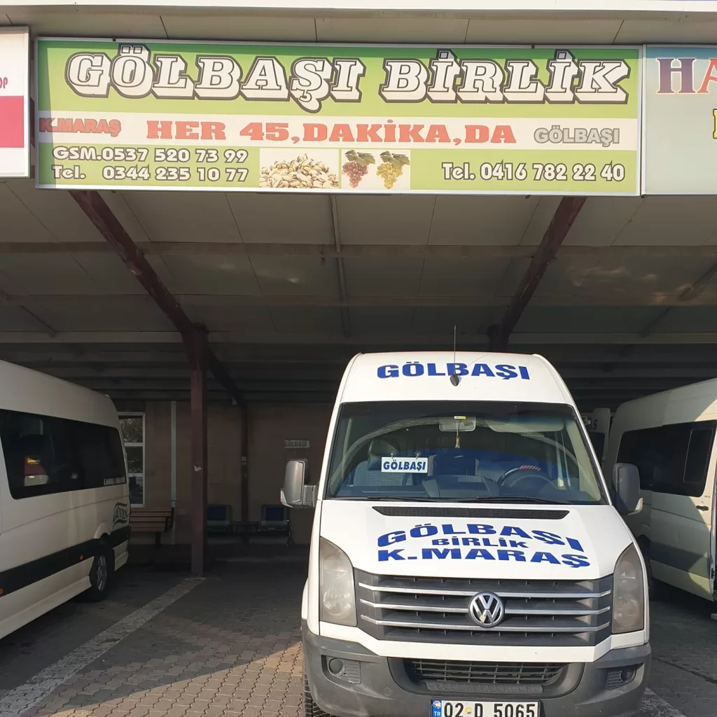 Kahramanmaraş Gölbaşı Minibüs Seferleri