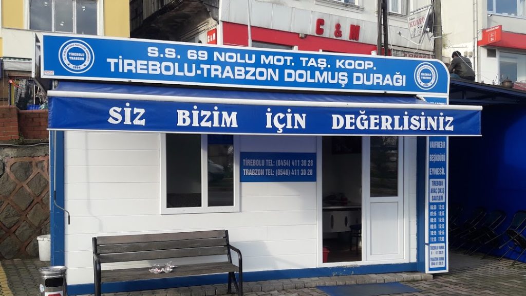 Tirebolu Trabzon minibüsleri, Tirebolu Trabzon dolmuşları hakkında bilgiler.