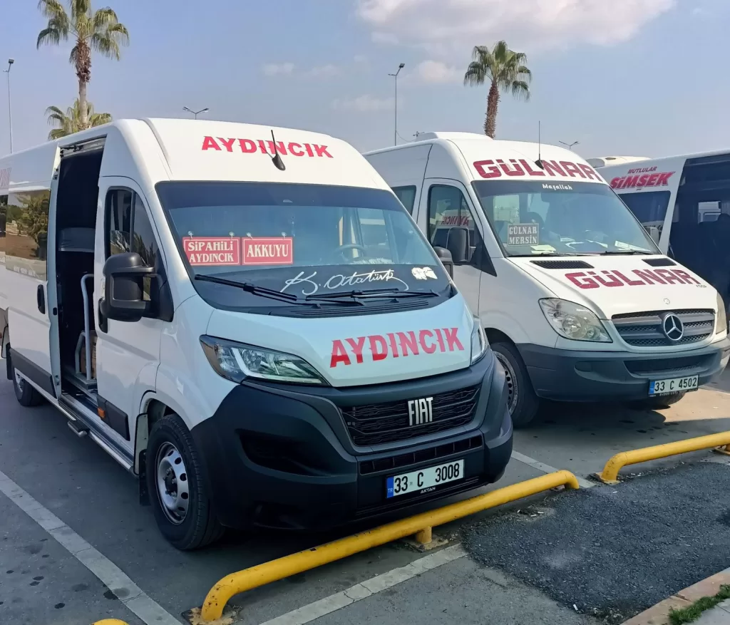 Aydıncık Silifke Minibüs Seferleri