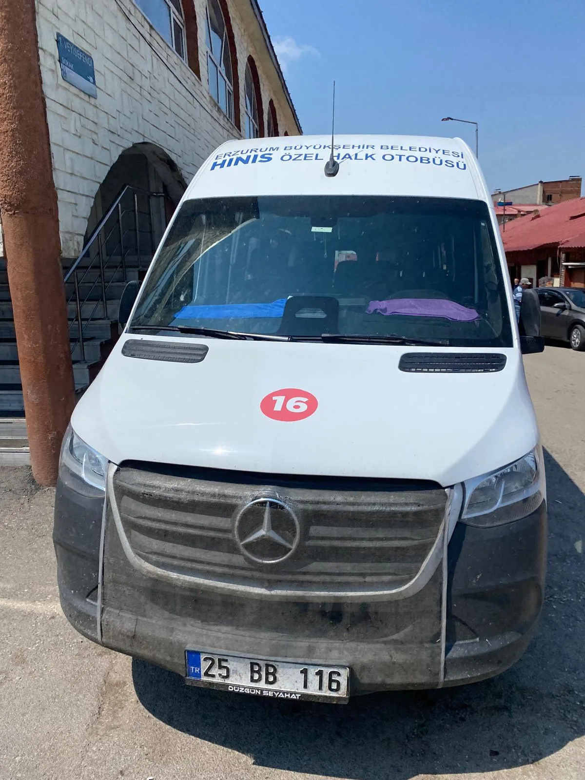 Erzurum Hınıs Minibüs Seferleri