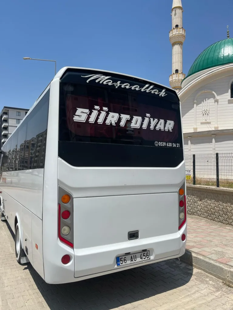 Siirt Diyarbakır Minibüs Seferleri