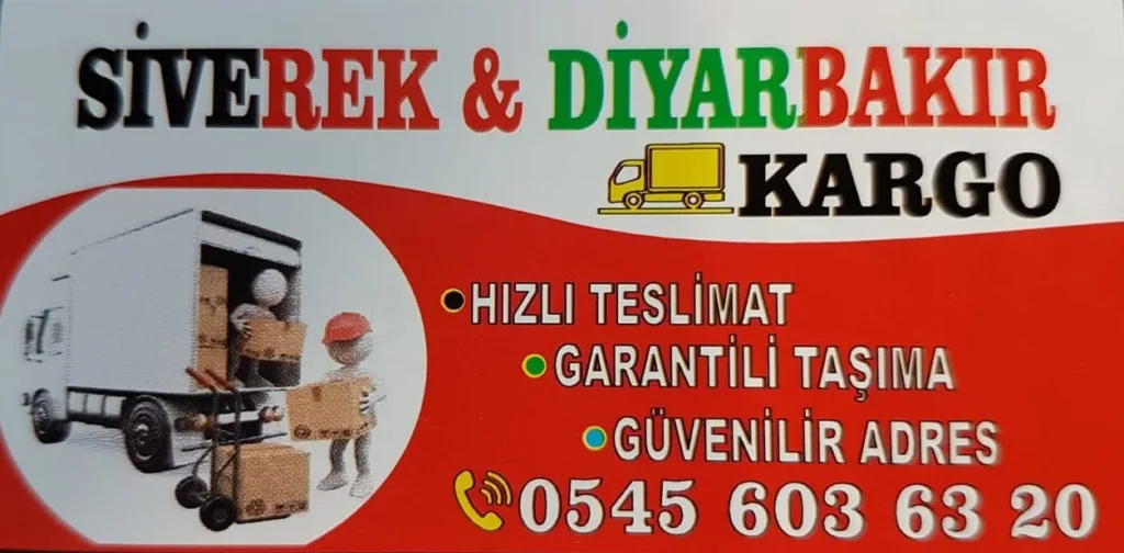 Siverek Diyarbakır Kargo
